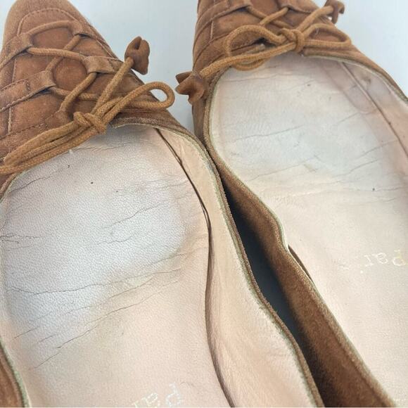 CHRISTIAN LOUBOUTIN Brown Suede Leather  Flats - Size 36/6 - Picture 11 of 15